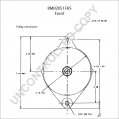 8MR2051FAS | PRESTOLITE LEECE NEVILLE | ALTERNATOR 12V 37AMP 8MR2051FAS 110-556